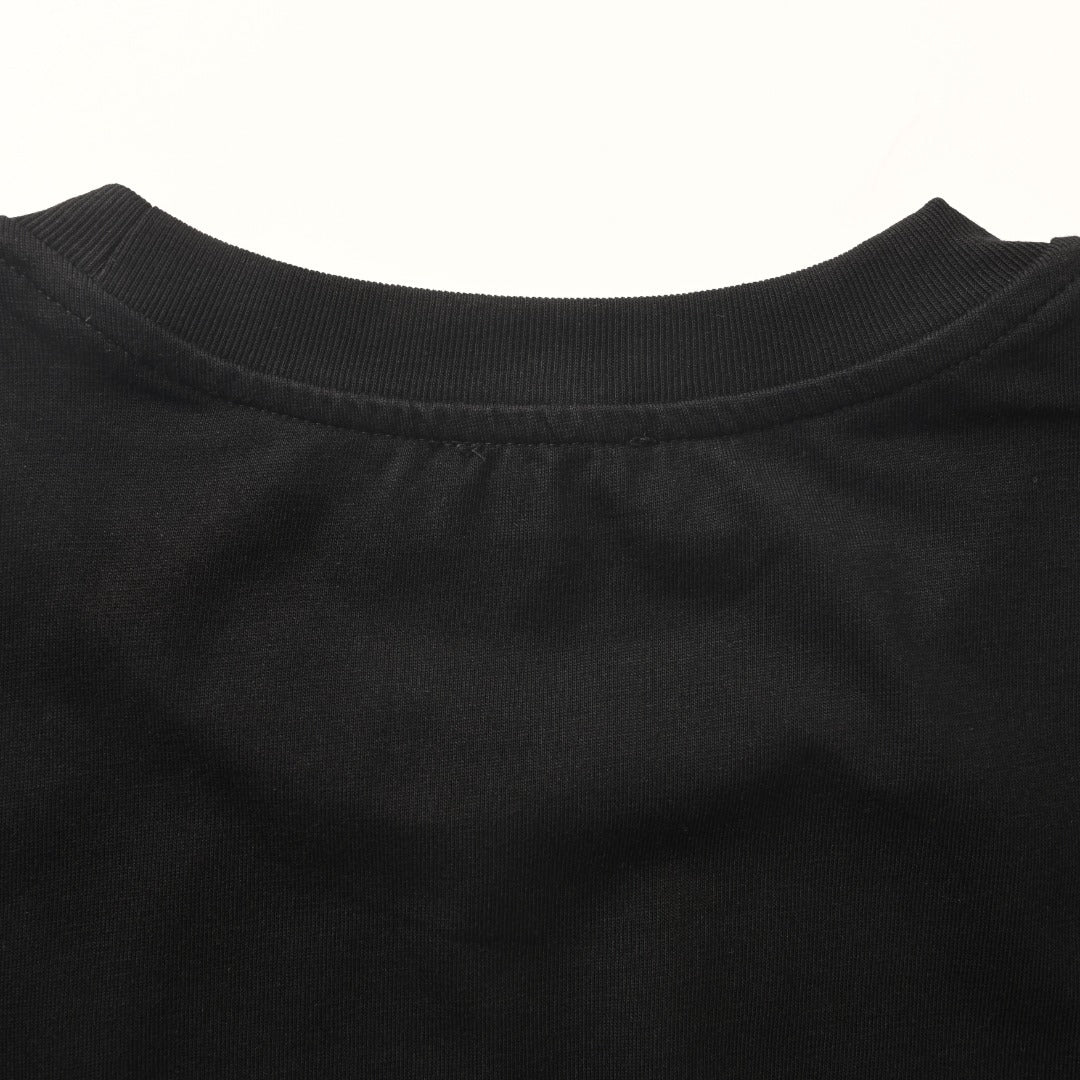 Moncler Men's Black Double Logo T-Shirt