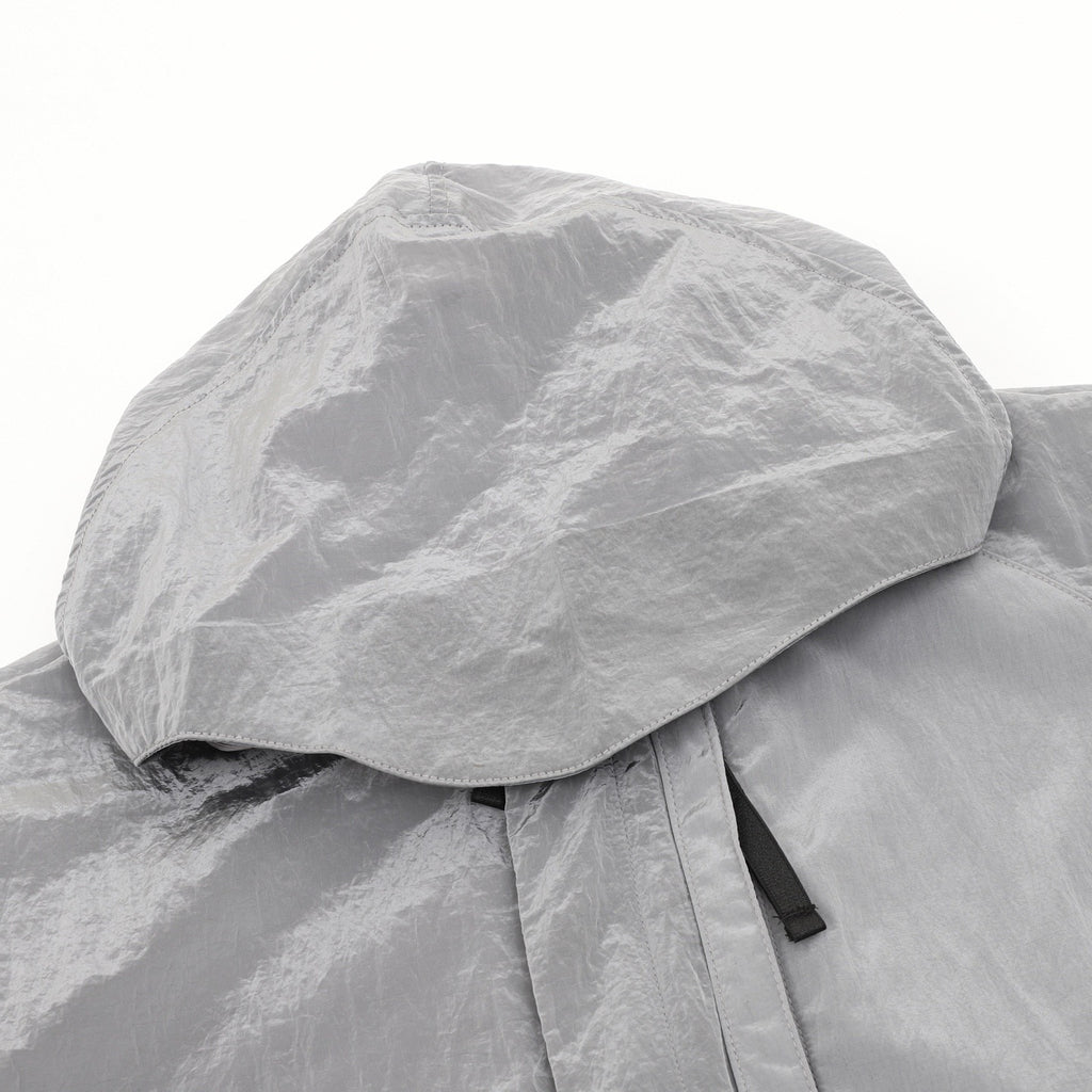 Stone Island Grey Hooded Utility Jacket