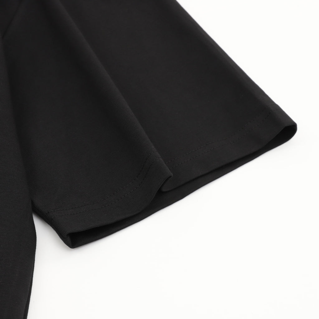 TheSutureClub Black Chest Logo T-Shirt