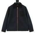 Louis Vuitton Damier Pocket LV Hardware Zip-Up Chore Jacket