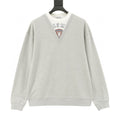 Loewe Collegiate Print Faux Two-Piece Layered Sweatshirt