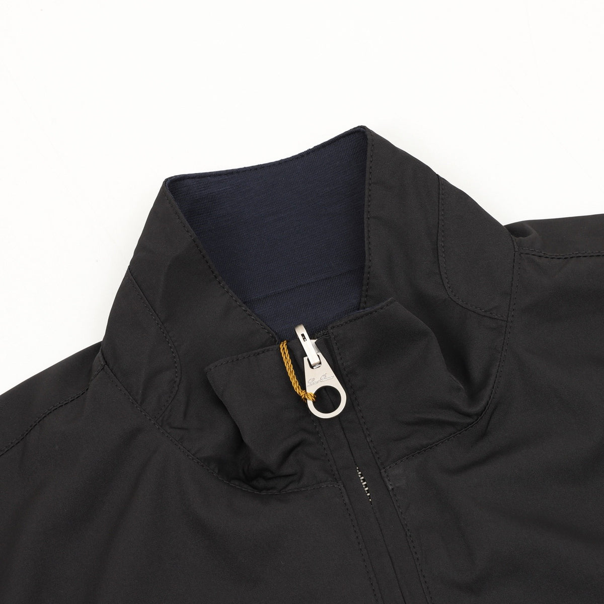 Loro Piana Women's & Men's Navy Stand-Collar Zip-Up Vest