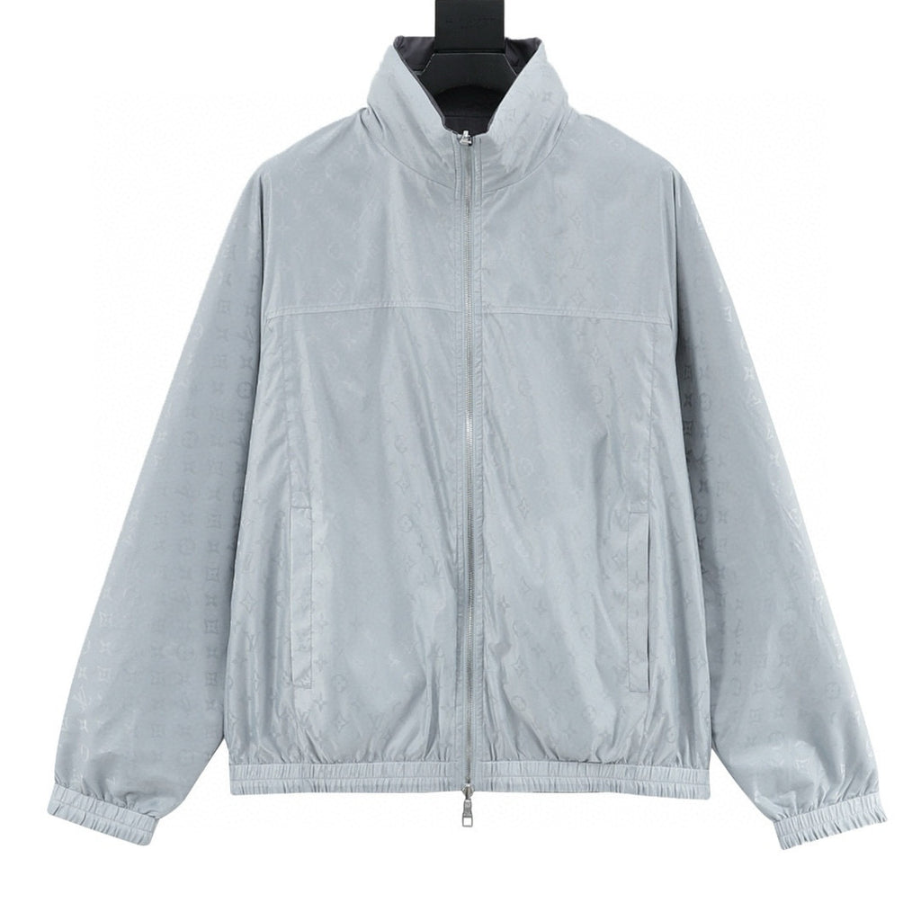 Louis Vuitton 26SS Reversible Olive & Black Zip-Up Blouson Jacket