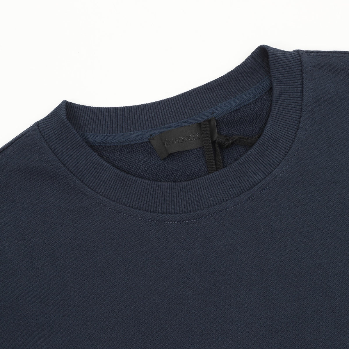 Moncler Women's & Men's Navy Logo Crewneck Sweatshirt