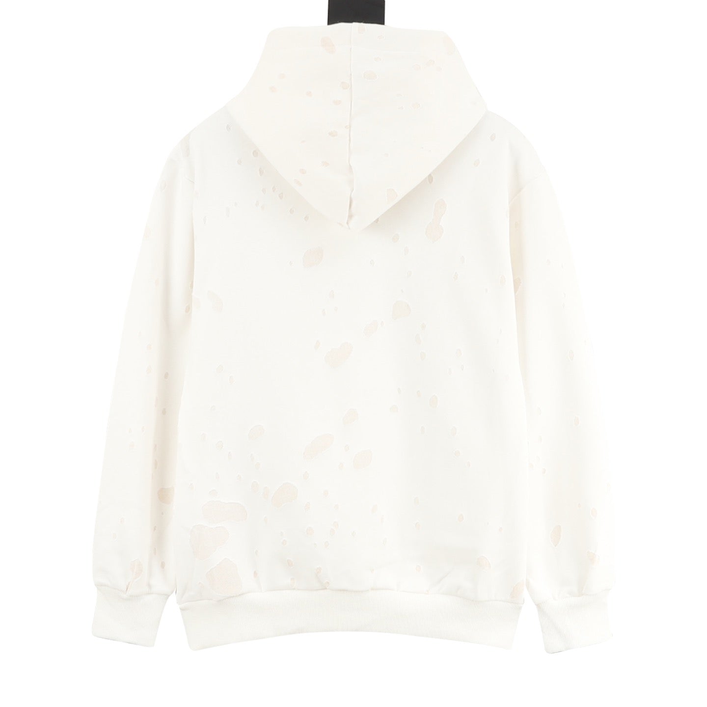 Givenchy Distressed Small Letter Print Hoodie