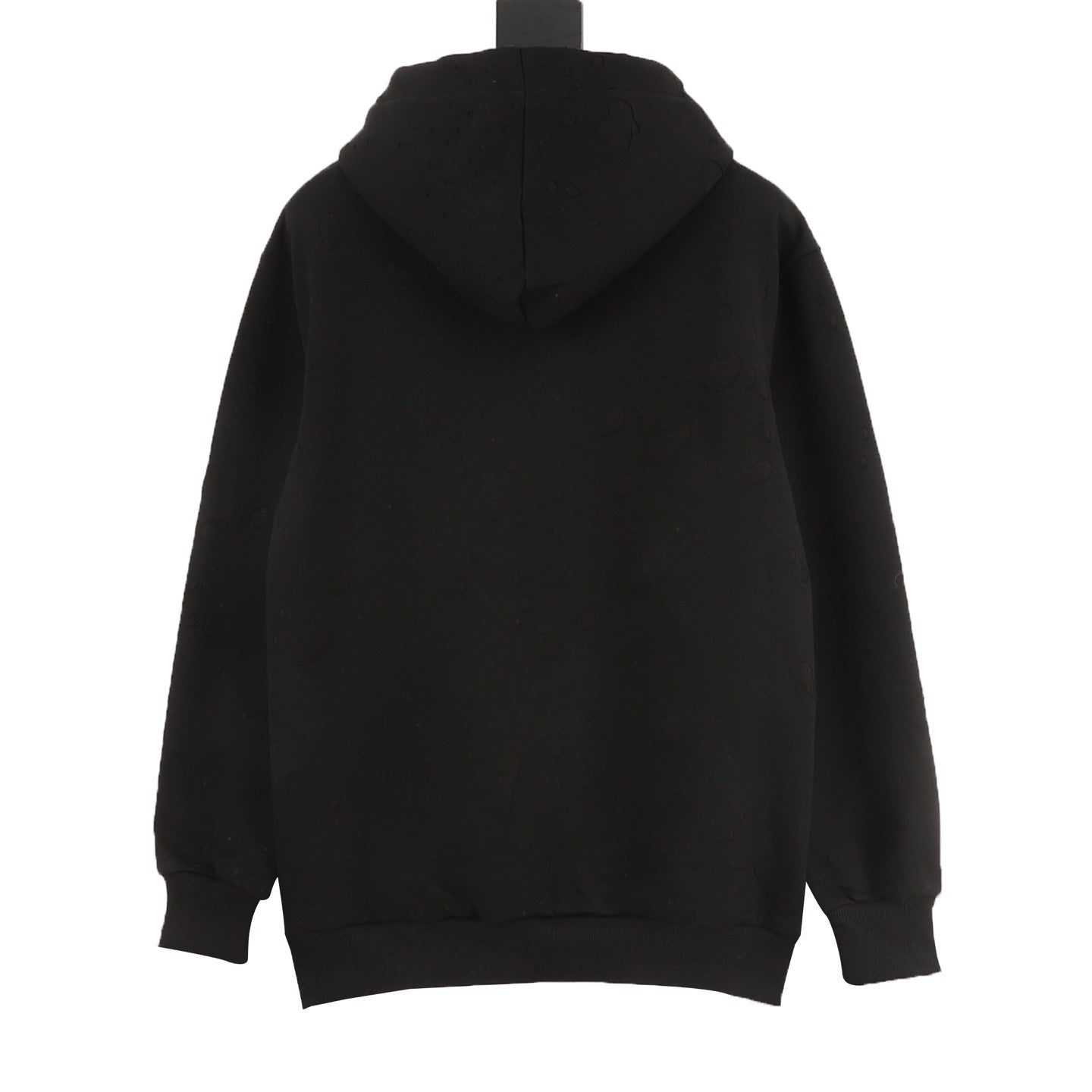 Givenchy Distressed Small Letter Print Hoodie