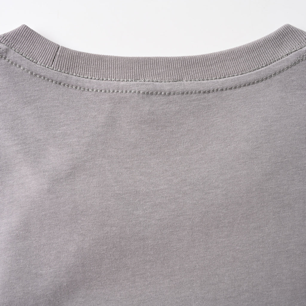 Light Grey Crew Neck T-Shirt