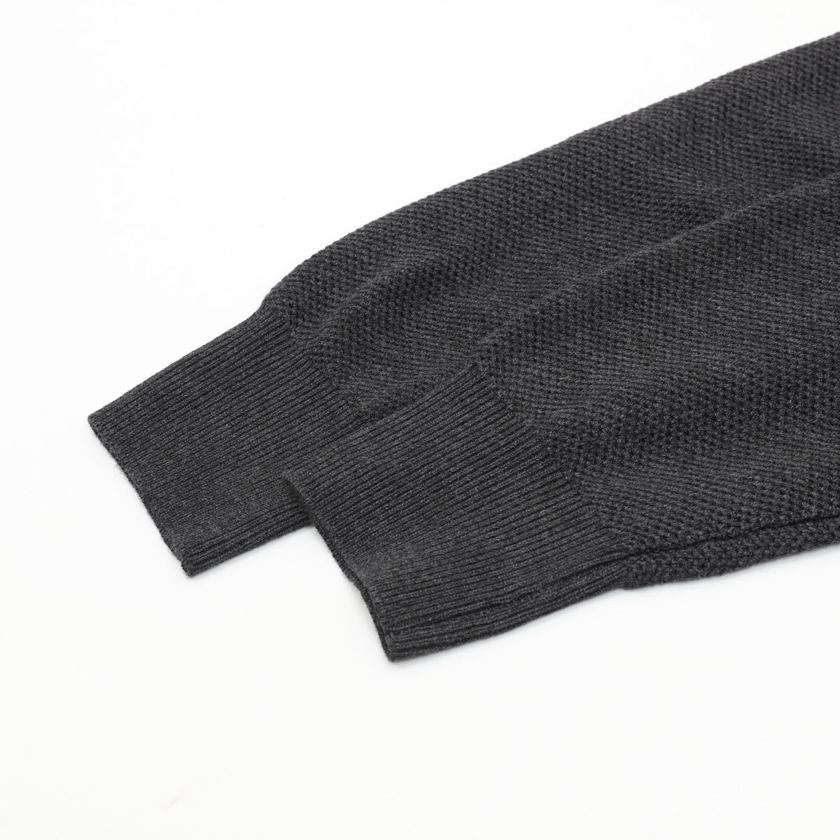 Loro Piana Women's Men's Dark Grey Full-Zip Cashmere Cardigan