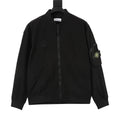 Stone Island Women's & Men's Black Sleeve Pocket Bomber Jacket