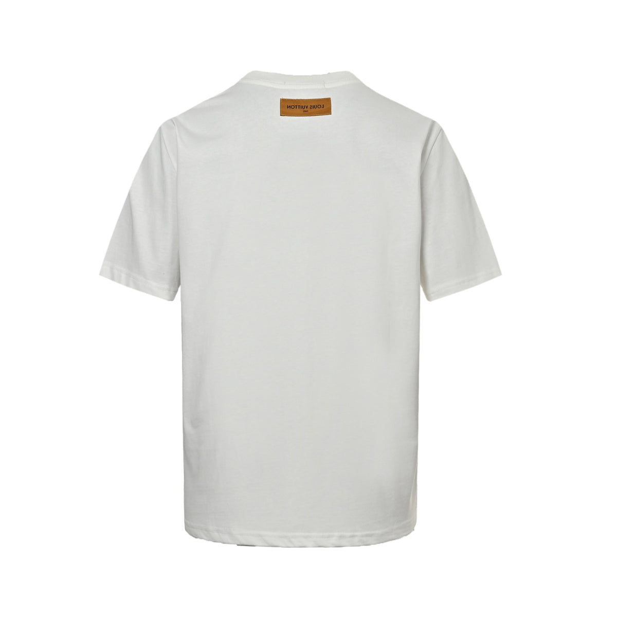 Louis Vuitton Women's / Men's Triple-Circle Logo Embroidered T-Shirt in Off-White