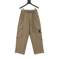Stone Island Compass Badge Buckle-Belt Cargo Trousers