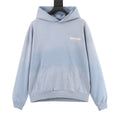 Balenciaga Political Campaign Logo Hoodie — Powder Blue