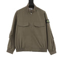 Stone Island Compass Badge Four-Pocket Blouson Overshirt Jacket