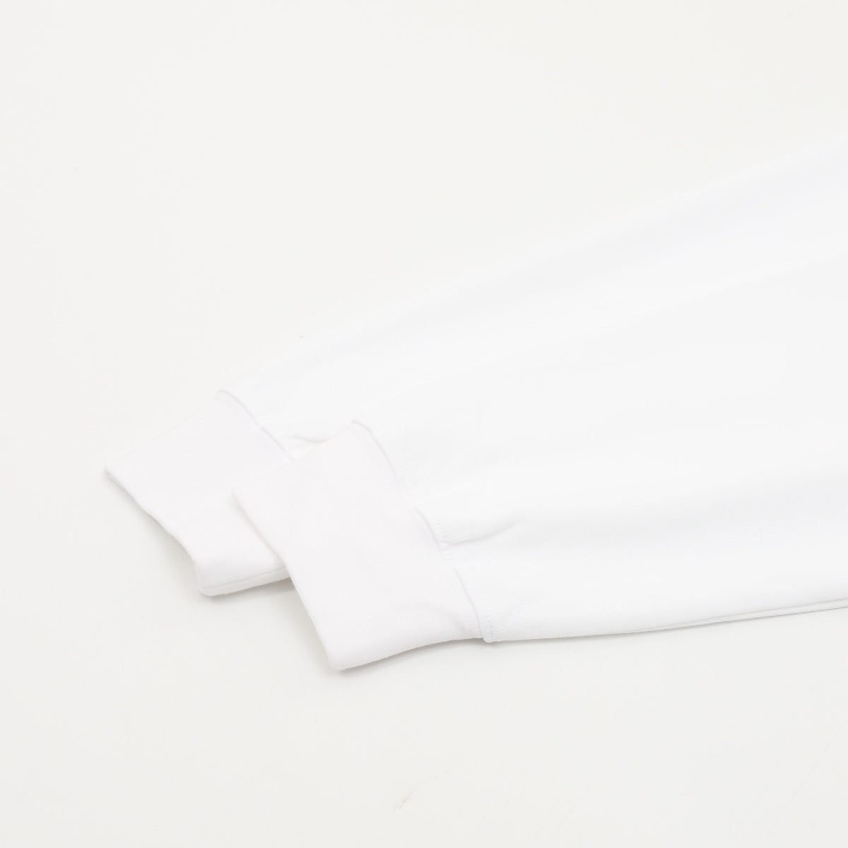 Balenciaga Women's Men's White Wave Logo Long-Sleeve T-Shirt