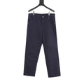 Burberry Cotton Cargo Trousers with Leather Back-Waist Patch
