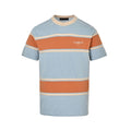 Louis Vuitton Women's / Men's Color-Block Striped Knit T-Shirt in Light Blue