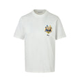 Dior Multicolor Crest Logo Short-Sleeve T-Shirt in White