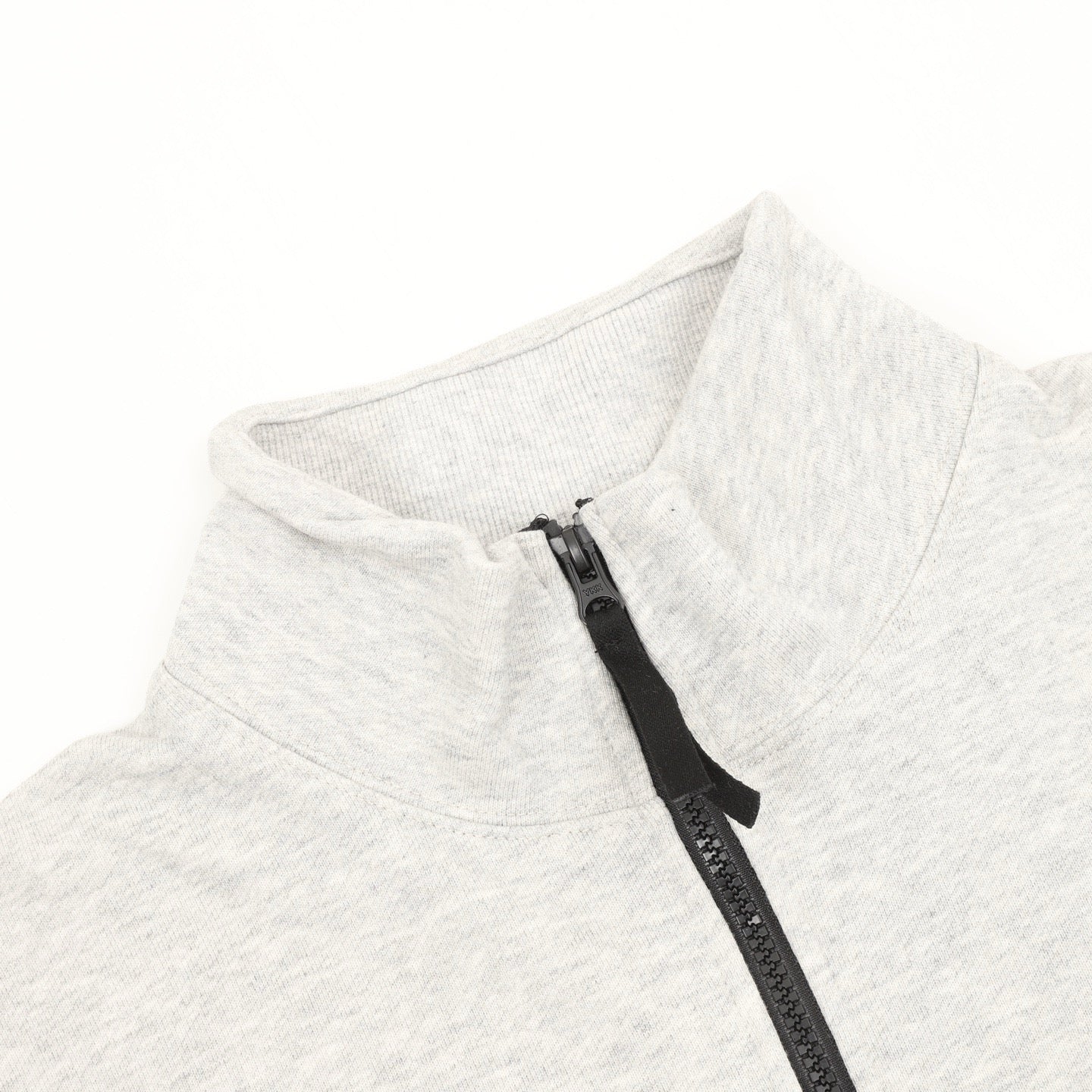 Stone Island Half-Zip Pullover Sweatshirt — Olive Green, Sleeve Badge | SS26