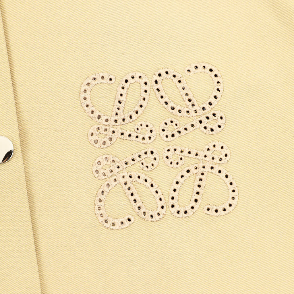 Loewe 25FW Elbow Patch Embroidered Workwear Jacket