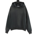 Acne Studios Six-Color Spray Paint Distressed Back Letter Hoodie | Light Grey Oversized Luxury Sweatshirt