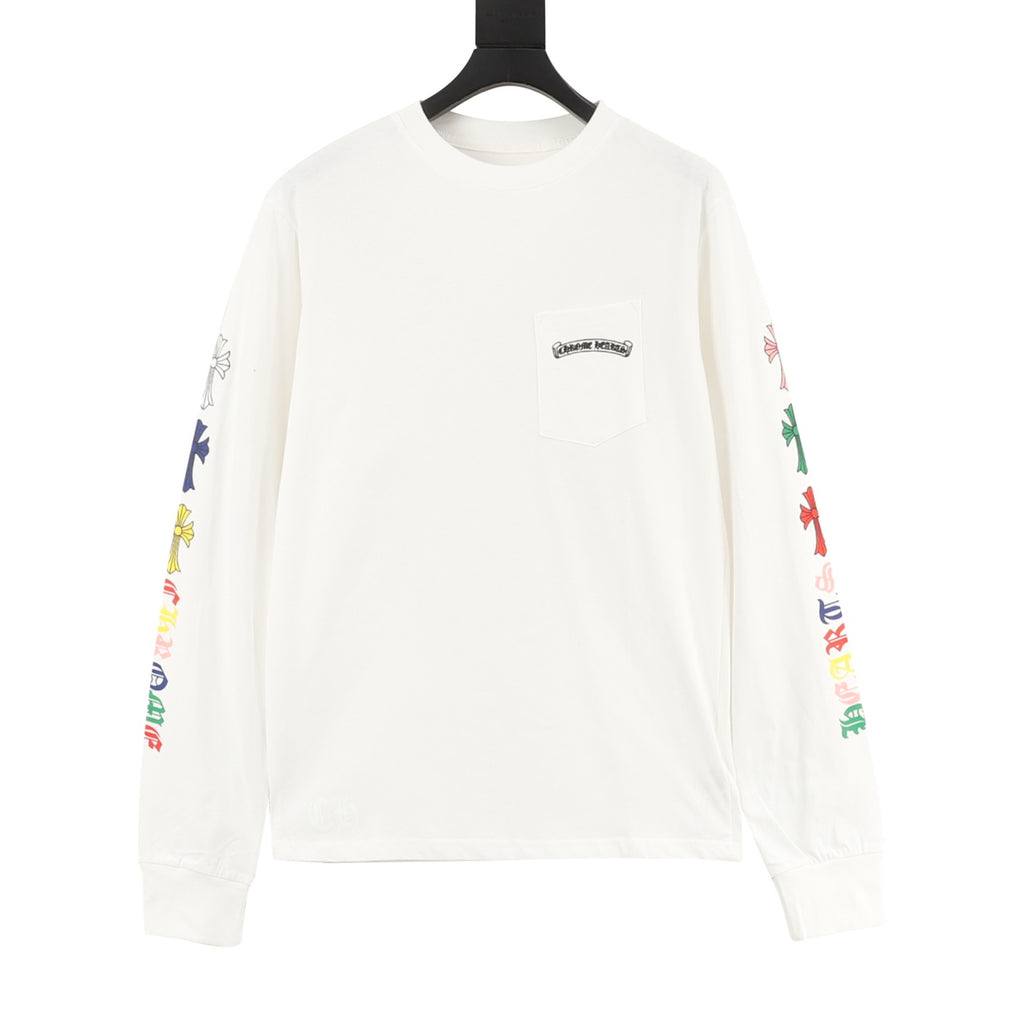 Chrome Hearts 25FW Scroll Print Long-Sleeve T-Shirt