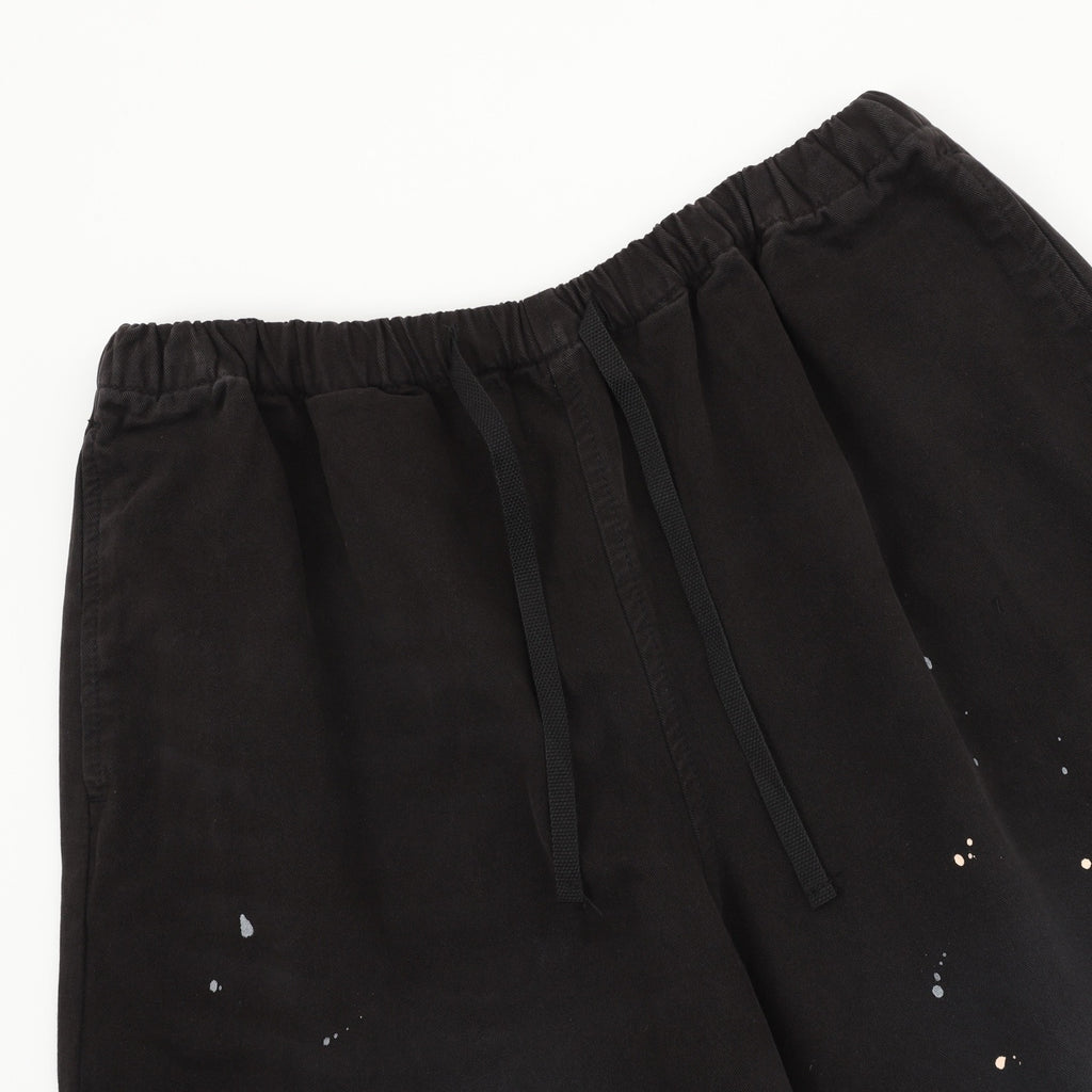 Nike Women's Men's Black Splatter Print Wide-Leg Pants