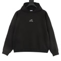 Balenciaga Bodies 6B Logo Printed Oversized Hoodie | Black Heavyweight Luxury Streetwear
