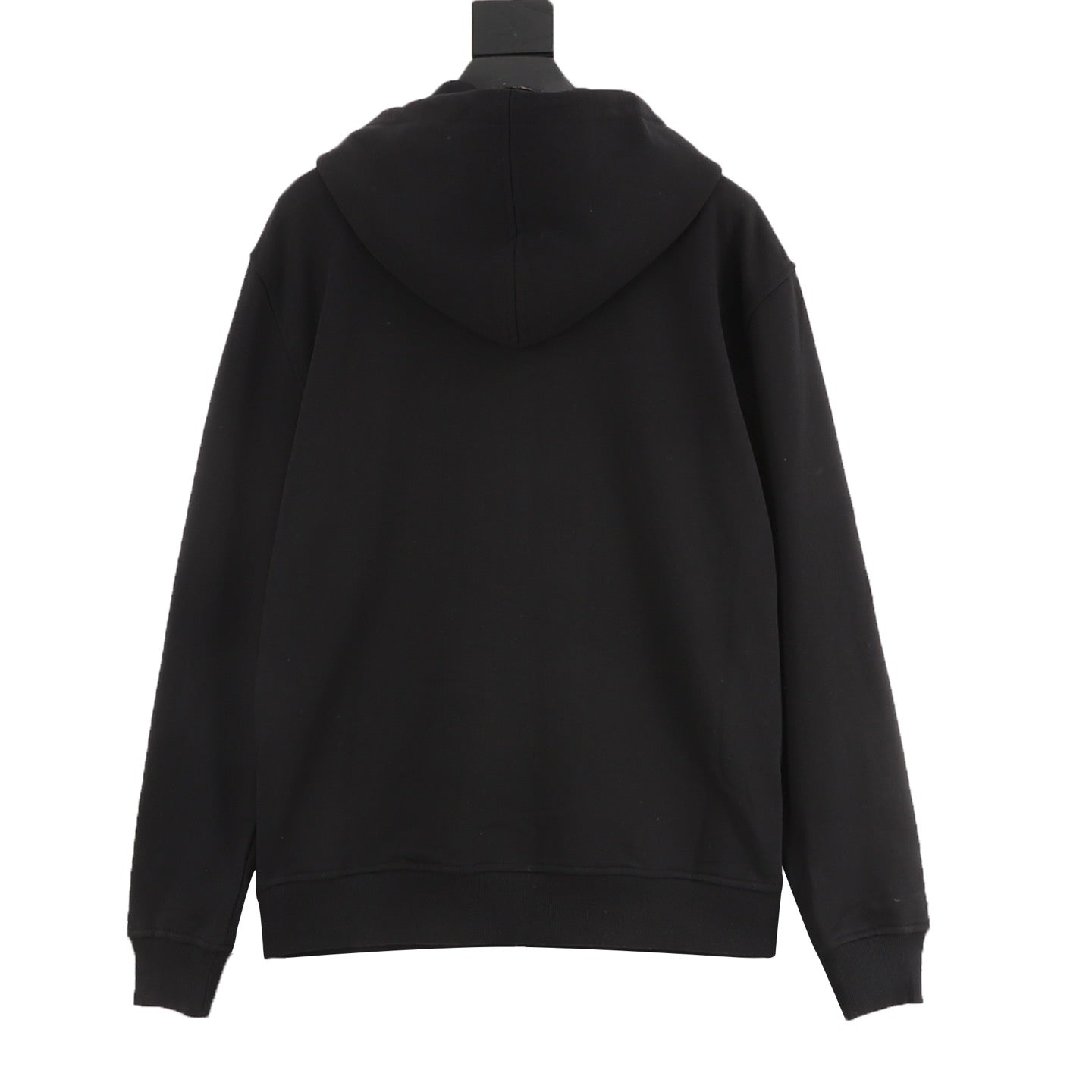 AMI Paris Ami de Cœur Zip-Up Hoodie — Black, Heart Logo