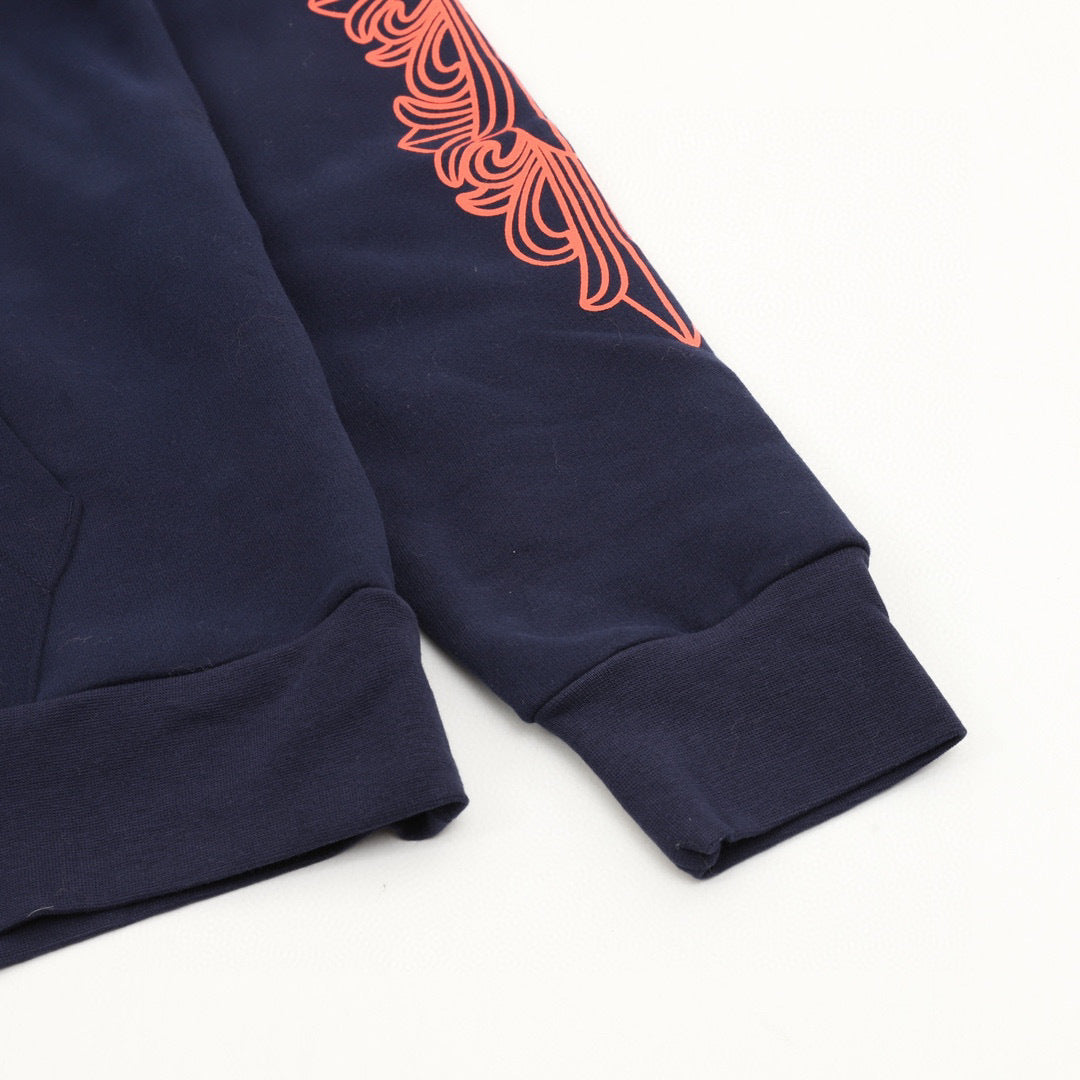 CH Sanskrit Horseshoe Print Hoodie