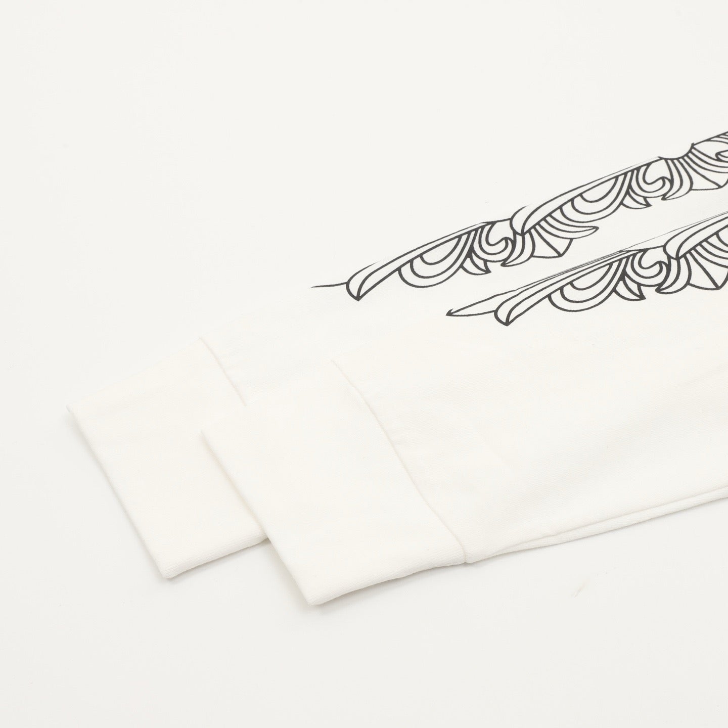 Chrome Hearts 25FW Hollow Horseshoe Long-Sleeve T-Shirt