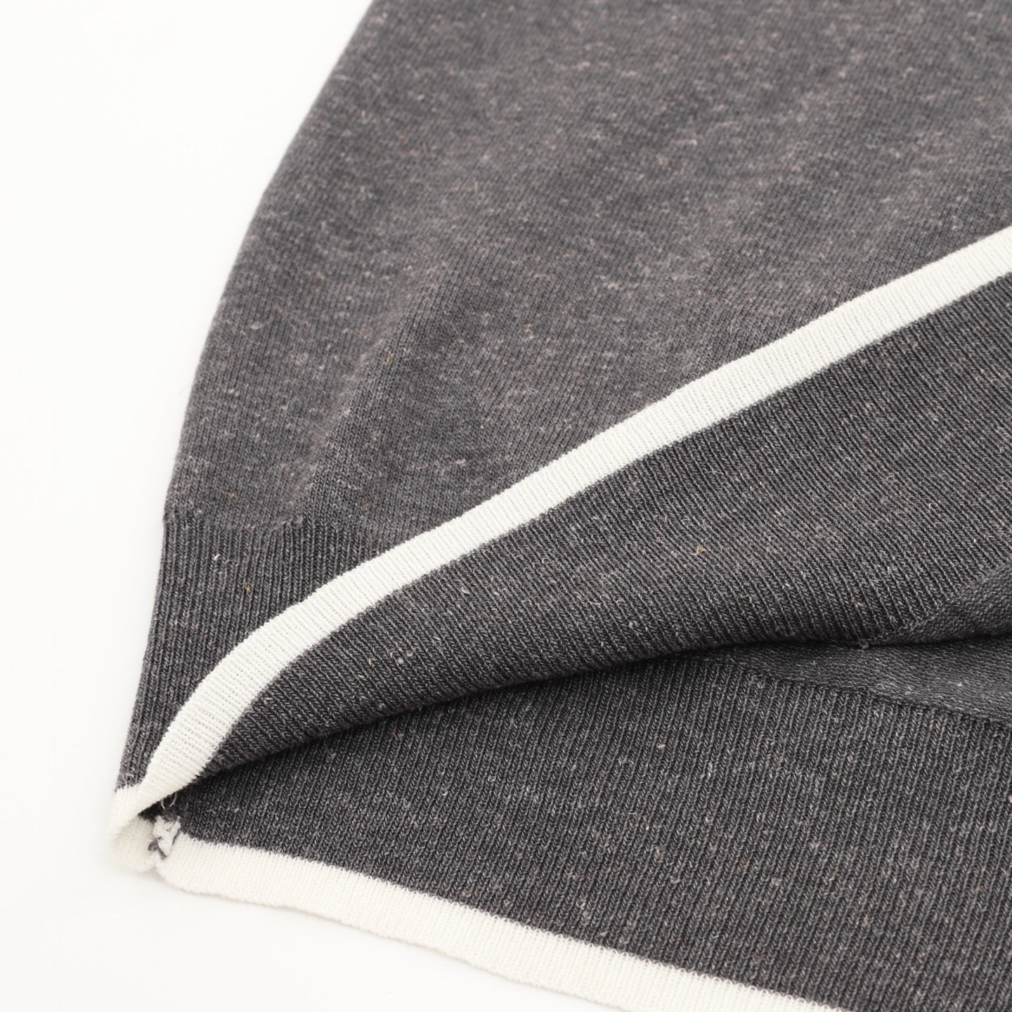 Brunello Cucinelli Layered Look Two-in-One Knit Short-Sleeve T-Shirt