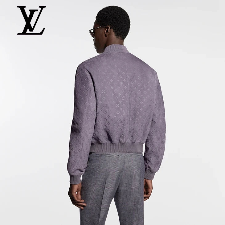 Monogram Embossed Nubuck Blouson