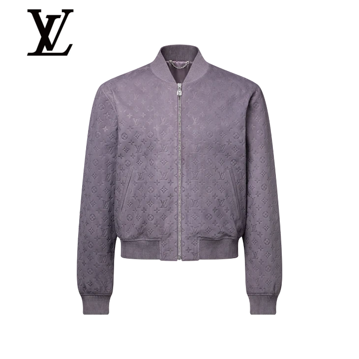 Monogram Embossed Nubuck Blouson