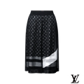 Louis Vuitton Black Monogram Mesh Culottes