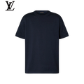 Louis Vuitton Navy Monogram Short Sleeve Knit T-Shirt