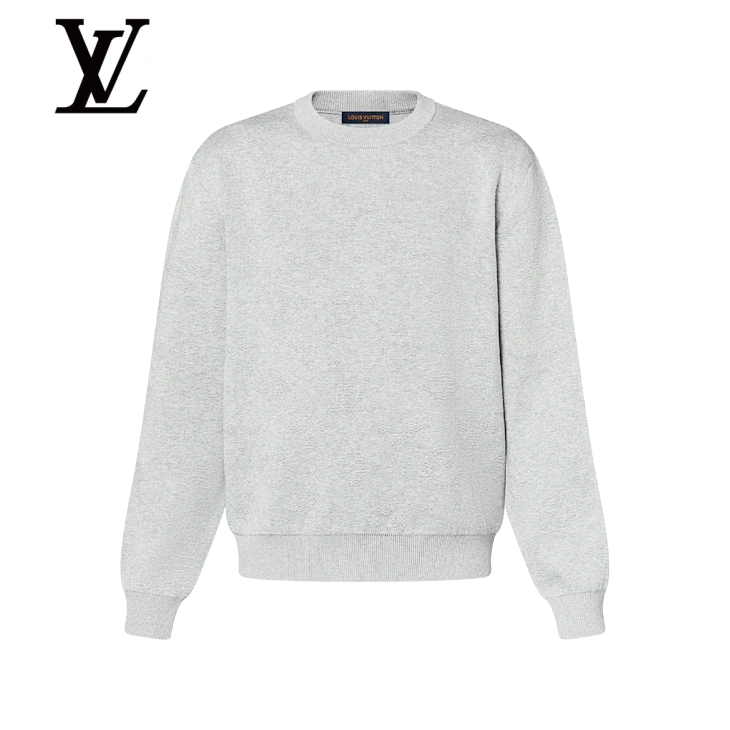 Monogram Embossed Pullover
