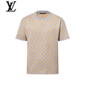Louis Vuitton Grey Yellow Monogram Jacquard T-Shirt