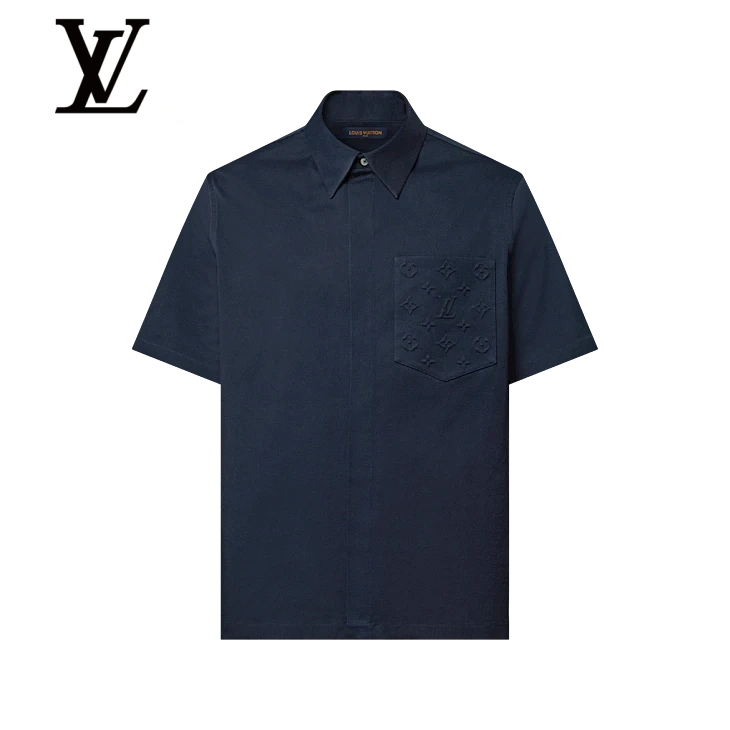 Monogram Pocket Short-Sleeved Shirt