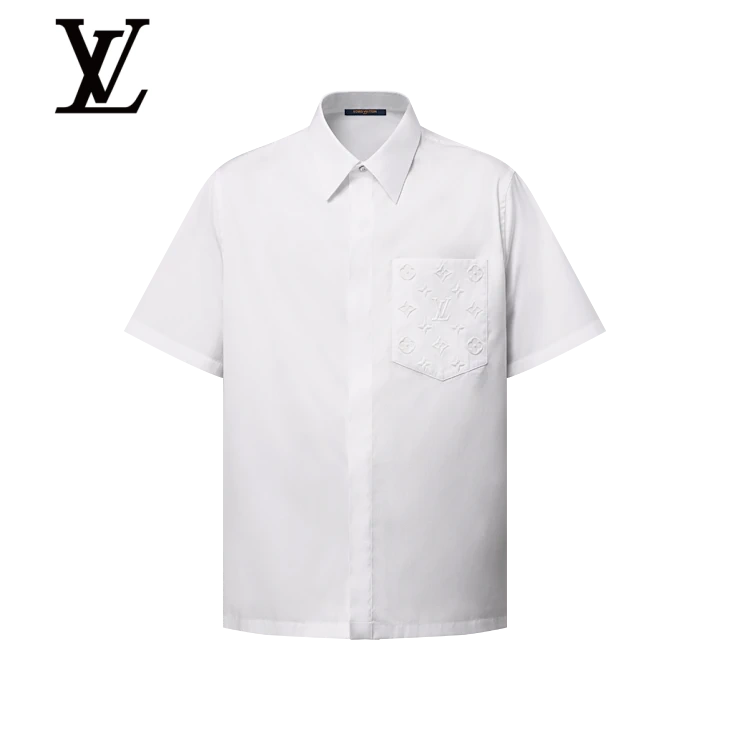 Monogram Pocket Short-Sleeved Shirt