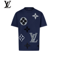 Louis Vuitton Navy Multi Monogram Knit T-Shirt