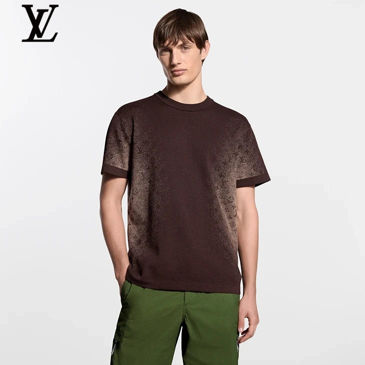 Louis Vuitton Brown Gradient Monogram Short Sleeve T-Shirt