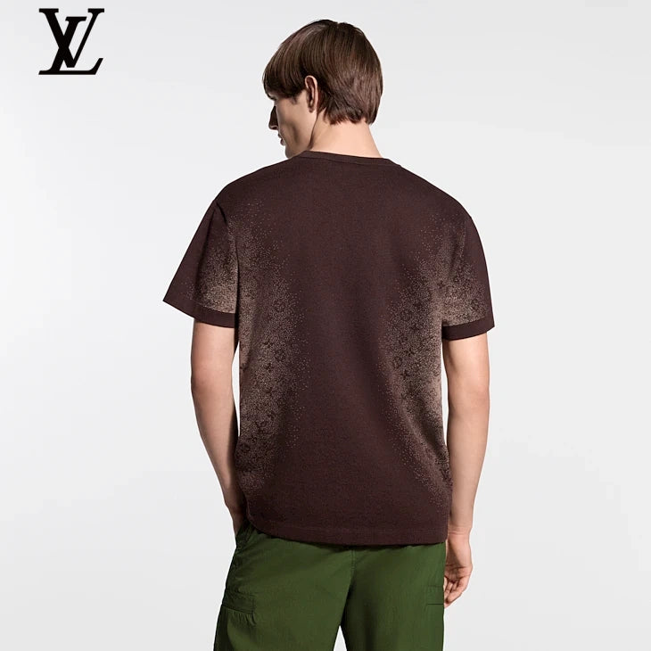Louis Vuitton Brown Gradient Monogram Short Sleeve T-Shirt