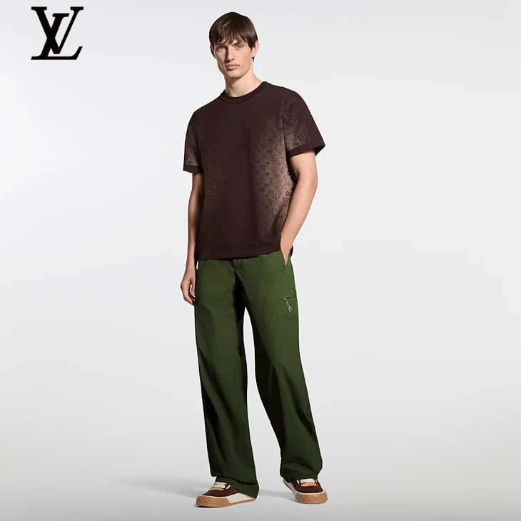 Louis Vuitton Brown Gradient Monogram Short Sleeve T-Shirt