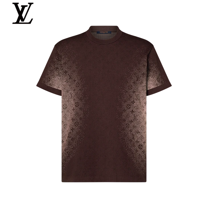 Louis Vuitton Brown Gradient Monogram Short Sleeve T-Shirt