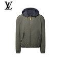 Reversible Monogram Reflective Windbreaker