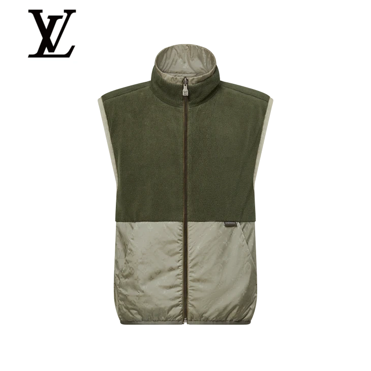 Monogram Reversible Sleeveless Nylon Gilet