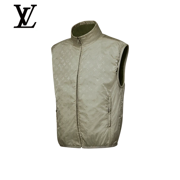 Monogram Reversible Sleeveless Nylon Gilet