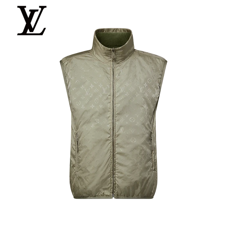 Monogram Reversible Sleeveless Nylon Gilet