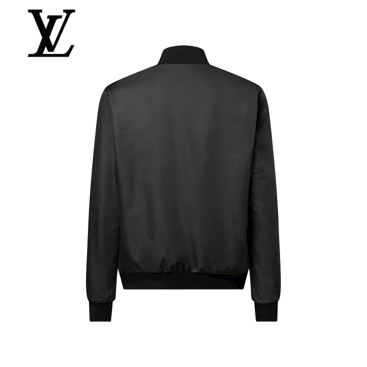 Reversible Monogram Fleece Bomber Jacket