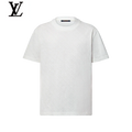 Louis Vuitton White Allover Monogram Jacquard T-Shirt